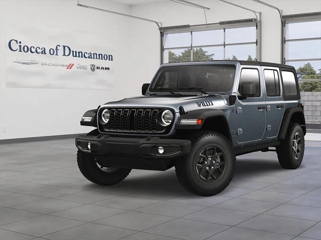 2025 Jeep Wrangler 4xe WRANGLER 4-DOOR WILLYS 4xe