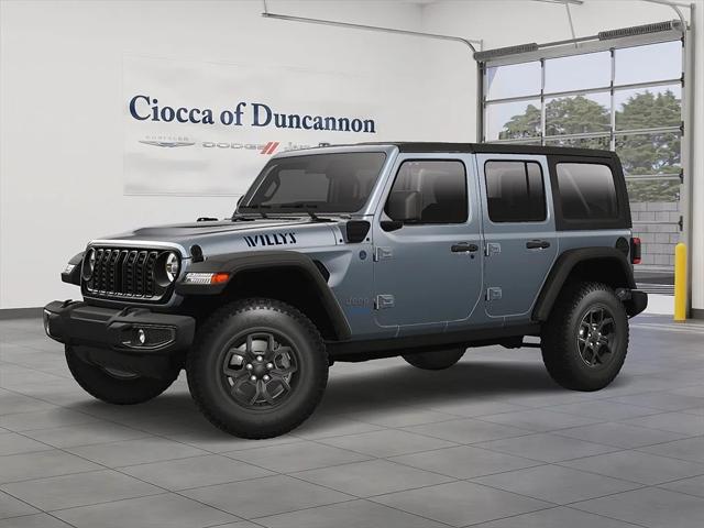 2025 Jeep Wrangler 4xe WRANGLER 4-DOOR WILLYS 4xe