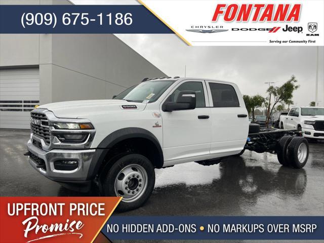 2025 RAM Ram 5500 Chassis Cab RAM 5500 TRADESMAN CHASSIS CREW CAB 4X4 84 CA