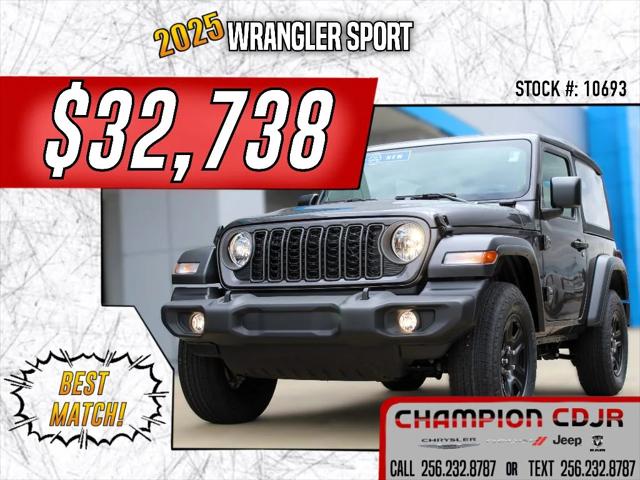 2025 Jeep Wrangler WRANGLER 2-DOOR SPORT