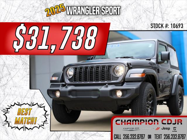 2025 Jeep Wrangler WRANGLER 2-DOOR SPORT