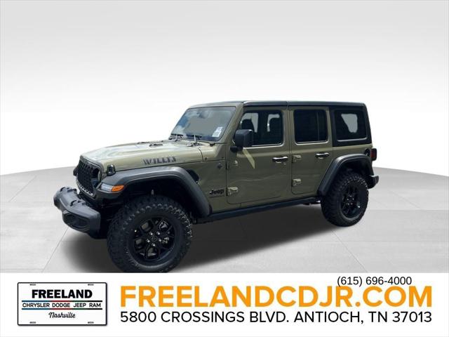 2025 Jeep Wrangler WRANGLER 4-DOOR WILLYS