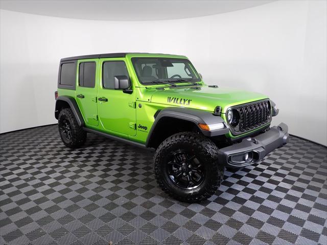 2025 Jeep Wrangler WRANGLER 4-DOOR WILLYS 2025 Jeep Wrangler WRANGLER 4-DOOR WILLYS