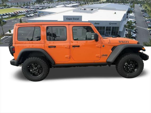 2025 Jeep Wrangler 4xe WRANGLER 4-DOOR WILLYS 4xe
