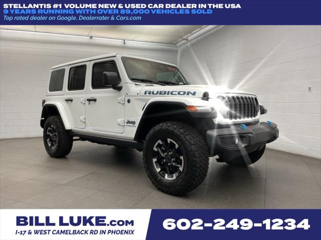 2025 Jeep Wrangler 4xe WRANGLER 4-DOOR RUBICON 4xe