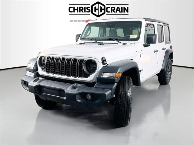 2025 Jeep Wrangler WRANGLER 4-DOOR SPORT S