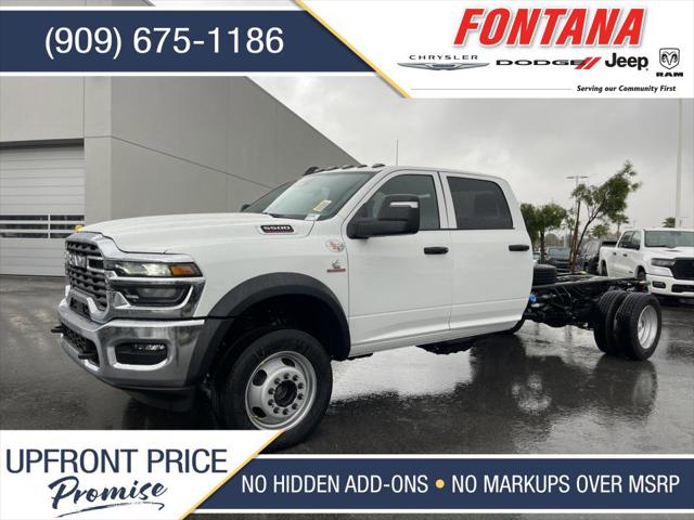 2025 RAM Ram 5500 Chassis Cab RAM 5500 TRADESMAN CHASSIS CREW CAB 4X4 84 CA
