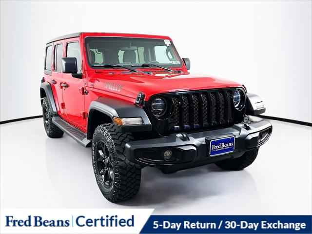 2021 Jeep Wrangler Unlimited Willys 4x4