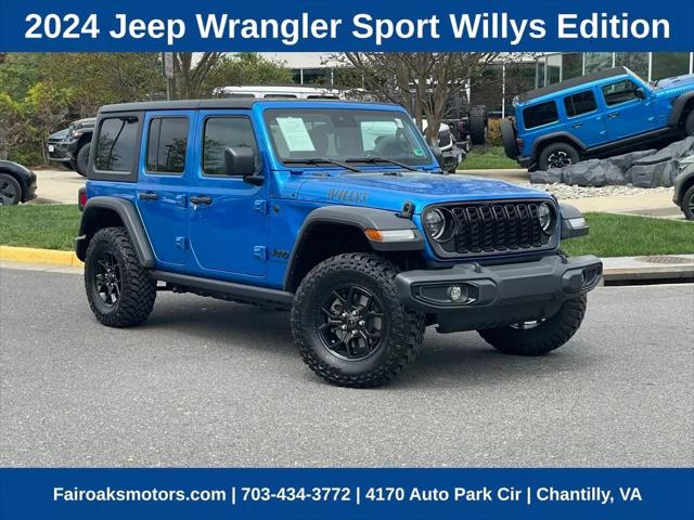 2024 Jeep Wrangler 4-Door Willys 4x4