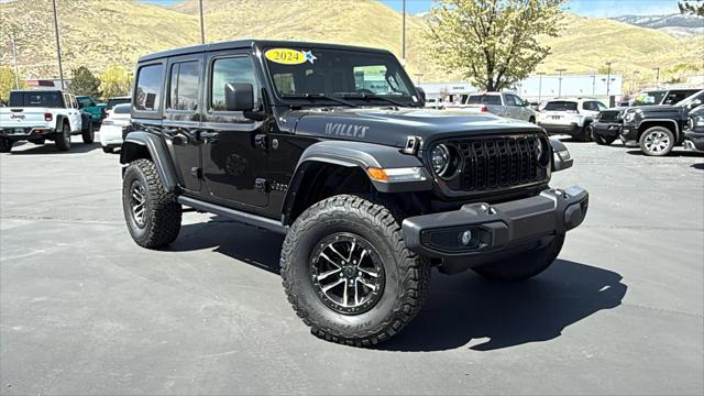 2024 Jeep Wrangler 4-Door Willys 4x4 2024 Jeep Wrangler 4-Door Willys 4x4