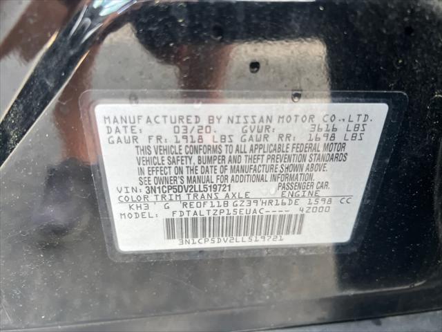 2020 Nissan Kicks SR Xtronic CVT