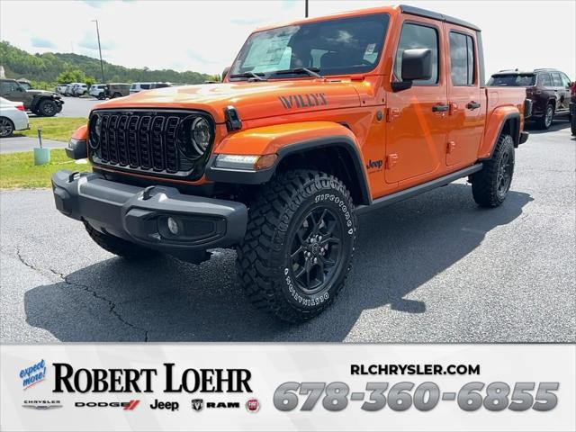 2025 Jeep Gladiator GLADIATOR WILLYS 4X4 2025 Jeep Gladiator GLADIATOR WILLYS 4X4