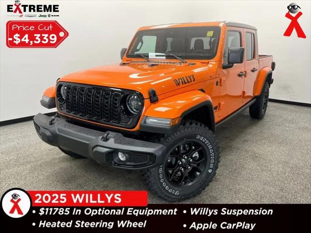 2025 Jeep Gladiator GLADIATOR WILLYS 4X4