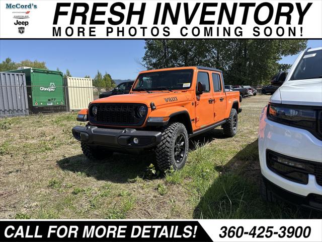 2025 Jeep Gladiator GLADIATOR WILLYS 4X4 2025 Jeep Gladiator GLADIATOR WILLYS 4X4