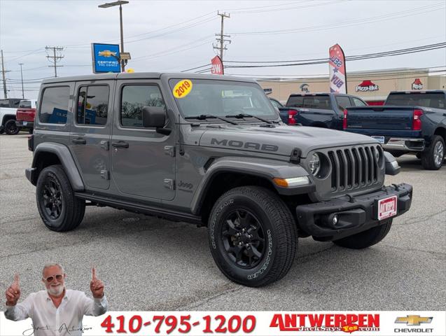 2019 Jeep Wrangler Unlimited Moab 4x4