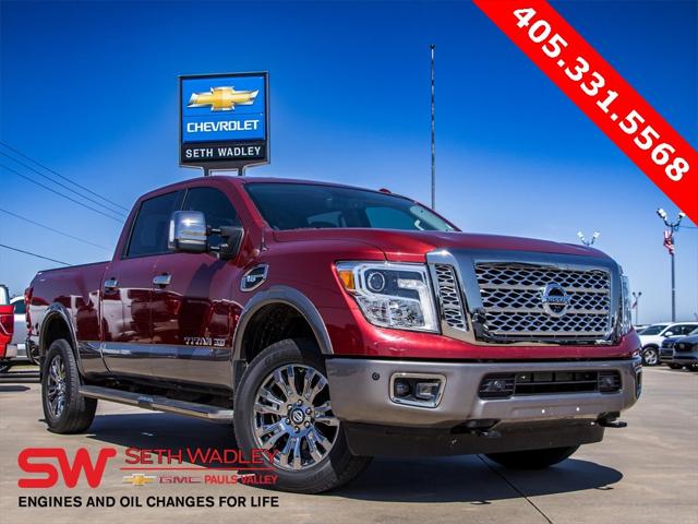 2018 Nissan TITAN XD Platinum Reserve Gas