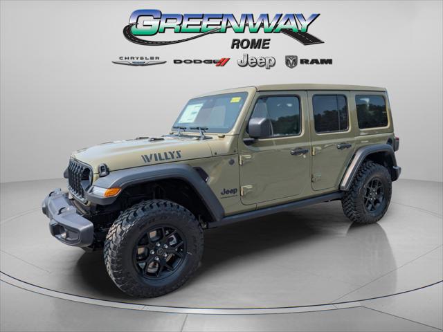 2025 Jeep Wrangler WRANGLER 4-DOOR WILLYS