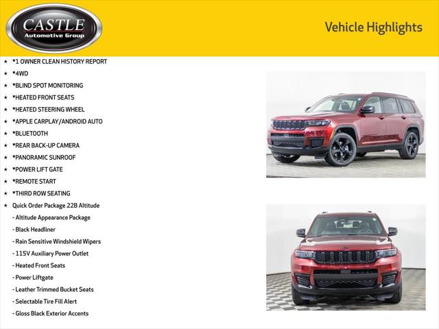 2022 Jeep Grand Cherokee L Altitude 4x4