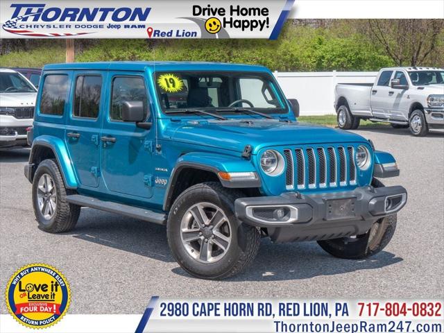 2019 Jeep Wrangler Unlimited Sahara 4x4
