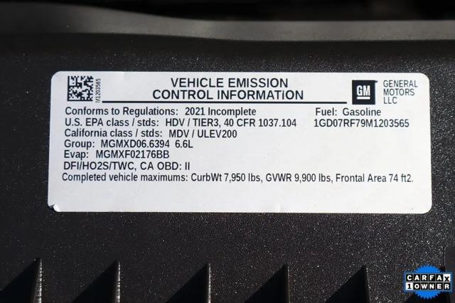 2021 GMC Savana Cutaway Work Van
