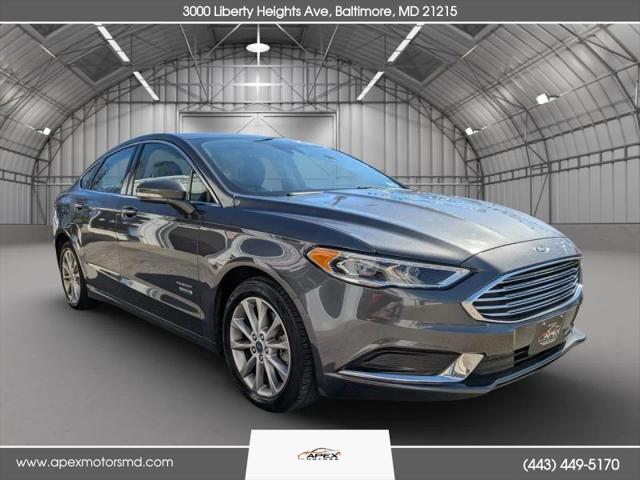2018 Ford Fusion Energi SE Luxury for sale in Baltimore, MD