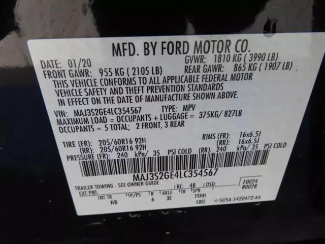 2020 Ford EcoSport SE