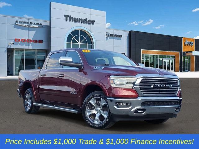 2021 RAM 1500 Laramie Crew Cab 4x4 57 Box