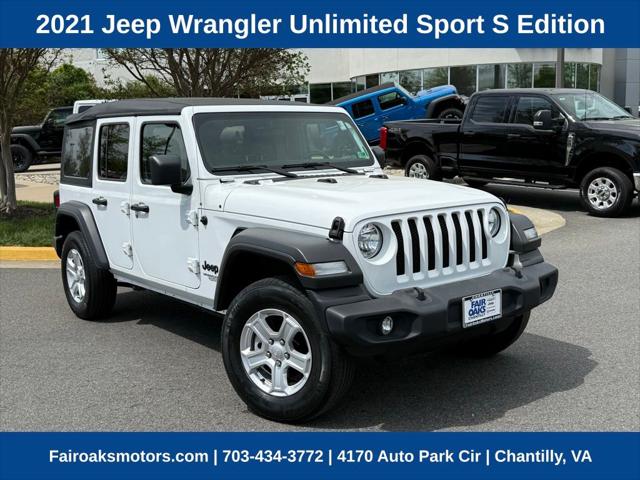 2021 Jeep Wrangler Unlimited Sport S 4x4