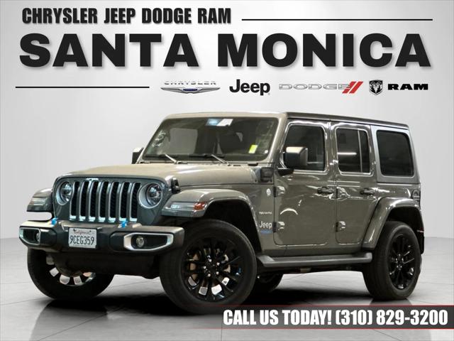 2022 Jeep Wrangler 4xe Unlimited Sahara 4x4 2022 Jeep Wrangler 4xe Unlimited Sahara 4x4