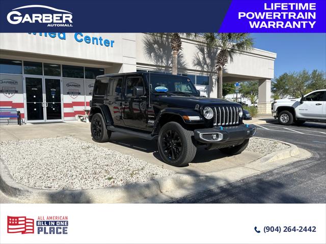 2022 Jeep Wrangler 4xe Unlimited Sahara 4x4