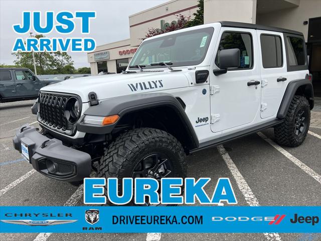 2025 Jeep Wrangler 4xe WRANGLER 4-DOOR WILLYS 4xe
