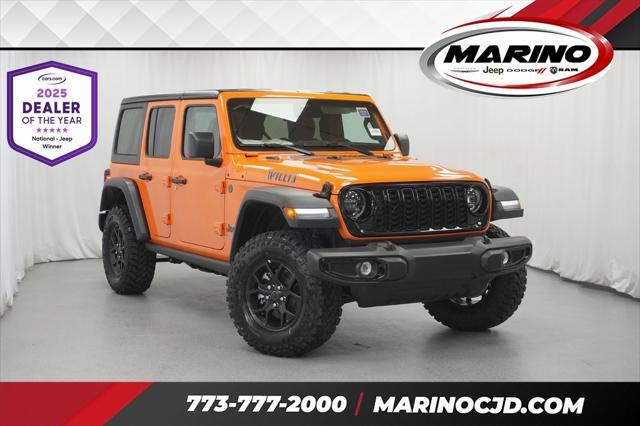 2025 Jeep Wrangler 4xe WRANGLER 4-DOOR WILLYS 4xe