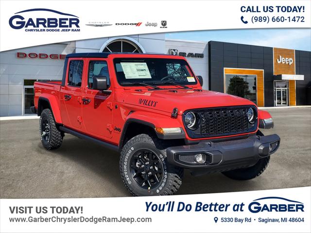 2025 Jeep Gladiator GLADIATOR WILLYS 4X4