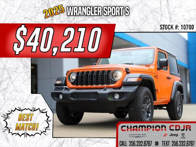 2025 Jeep Wrangler WRANGLER 2-DOOR SPORT S