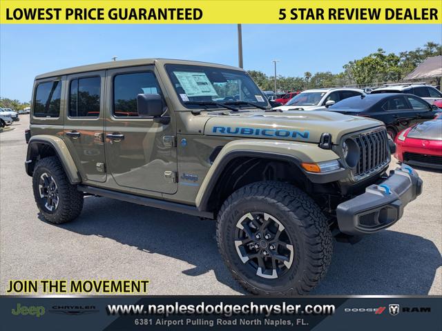 2025 Jeep Wrangler 4xe WRANGLER 4-DOOR RUBICON 4xe