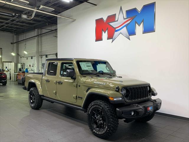2025 Jeep Gladiator GLADIATOR WILLYS 4X4 2025 Jeep Gladiator GLADIATOR WILLYS 4X4