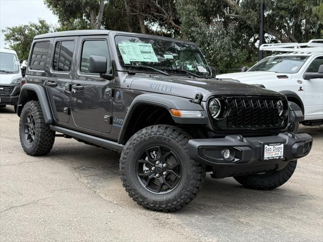 2025 Jeep Wrangler 4xe WRANGLER 4-DOOR WILLYS 4xe
