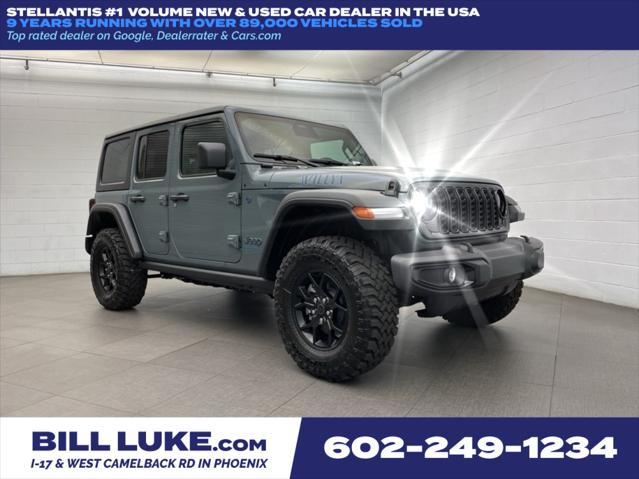 2025 Jeep Wrangler 4xe WRANGLER 4-DOOR WILLYS 4xe