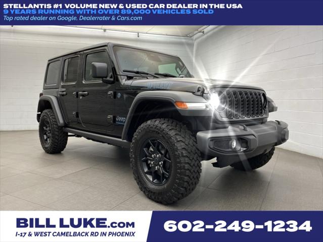 2025 Jeep Wrangler 4xe WRANGLER 4-DOOR WILLYS 4xe