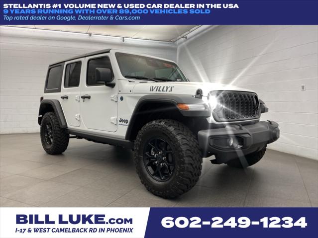 2025 Jeep Wrangler 4xe WRANGLER 4-DOOR WILLYS 4xe