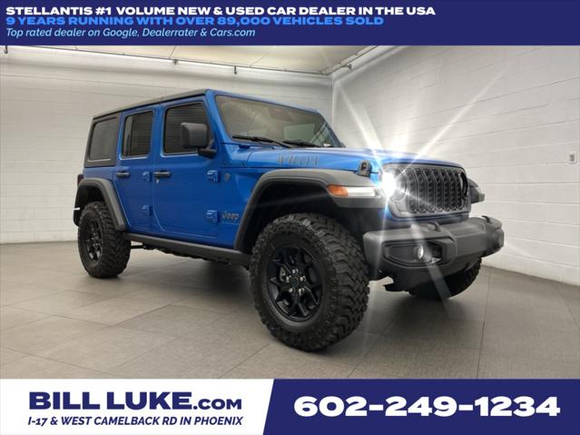 2025 Jeep Wrangler 4xe WRANGLER 4-DOOR WILLYS 4xe