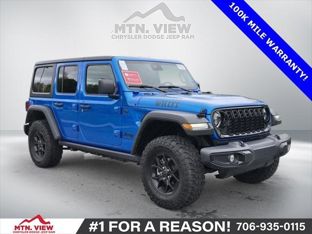 2024 Jeep Wrangler 4-Door Willys 4x4