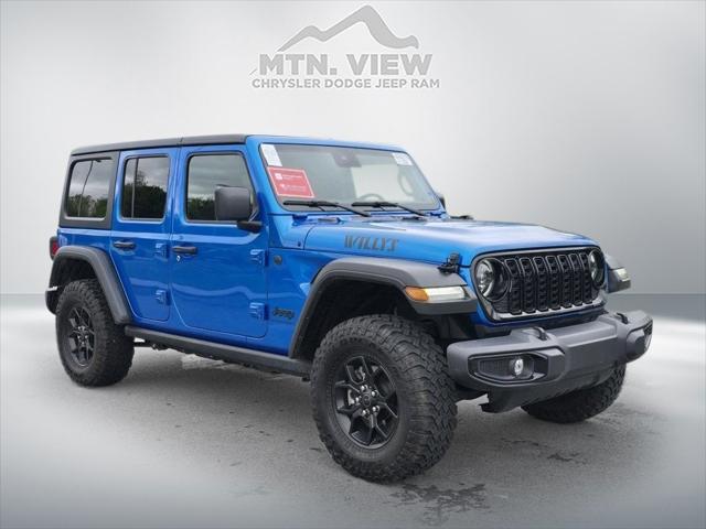 2024 Jeep Wrangler 4-Door Willys 4x4