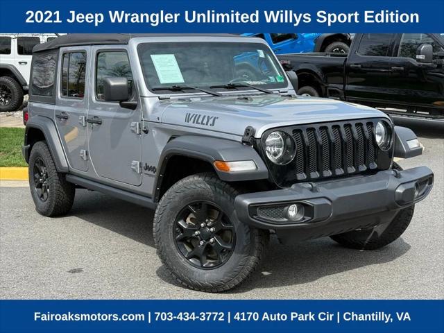 2021 Jeep Wrangler Unlimited Willys Sport 4x4