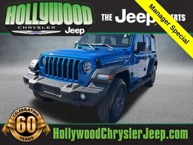 2024 Jeep Wrangler 4-Door Sport S 4x4