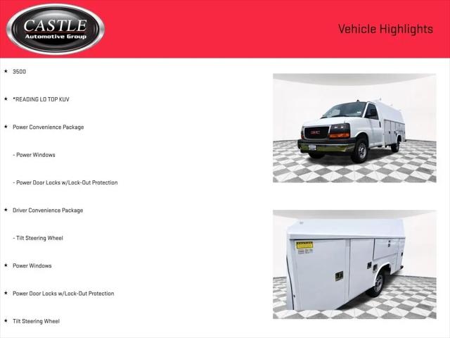 2025 GMC Savana Cutaway Work Van
