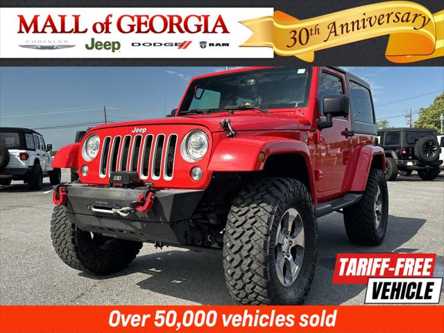 2017 Jeep Wrangler Sahara 4x4