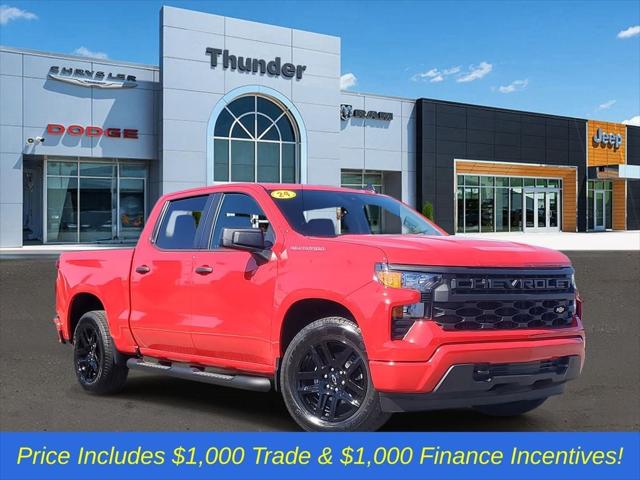 2024 Chevrolet Silverado 1500 2WD Crew Cab Short Bed Custom