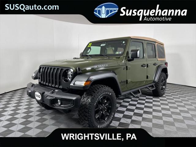 2021 Jeep Wrangler Unlimited Willys 4x4