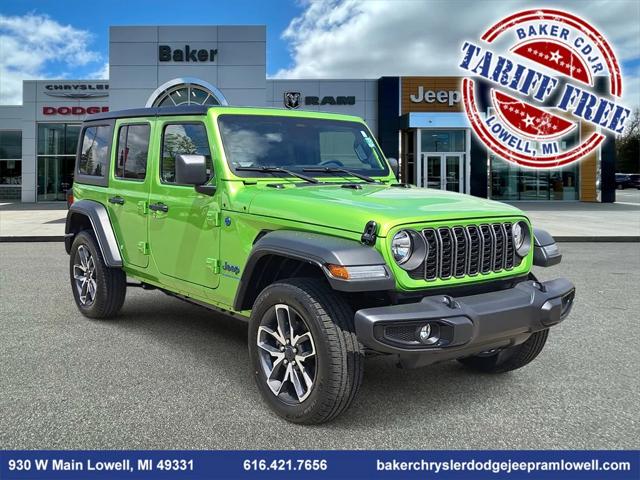 2025 Jeep Wrangler 4xe WRANGLER 4-DOOR SPORT S 4xe